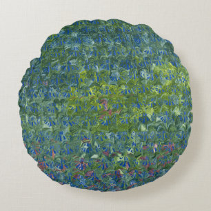 Bluebells 2012 round pillow