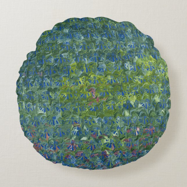 Bluebells 2012 round pillow (Front)