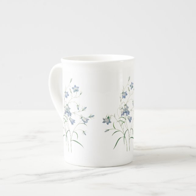 Bluebells by Redoute Botanical Bone China Mug (Front Left)
