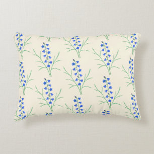 Bluebells Cream Coloured Accent Pillow