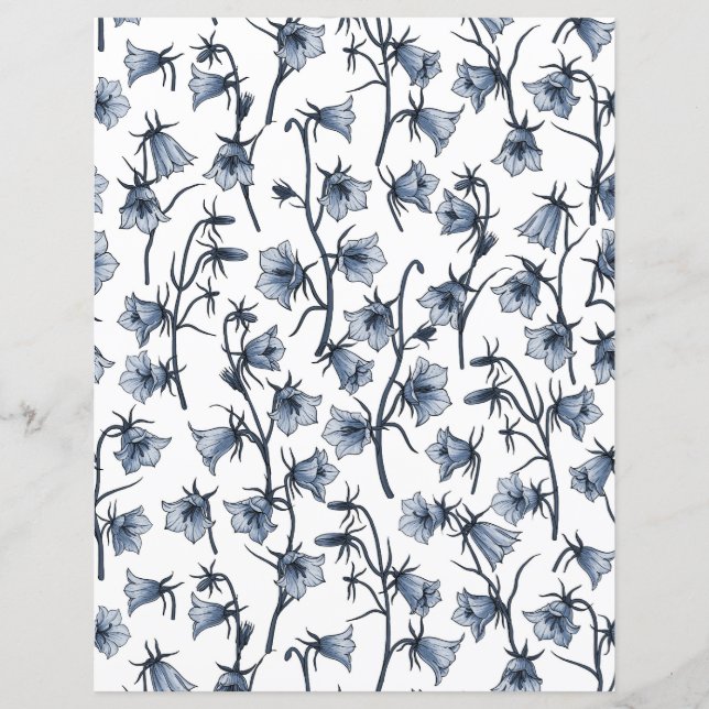 Bluebells, Harebells, Bellflowers (Front)