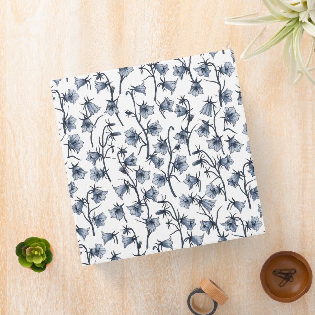 Bluebells, Harebells, Bellflowers Binder (In Situ)