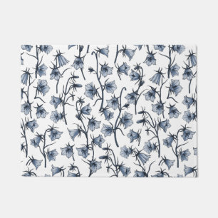 Bluebells, Harebells, Bellflowers Doormat