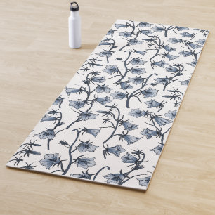 Bluebells, Harebells, Bellflowers Yoga Mat