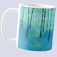 Bluebells in Kent Landscape Painting