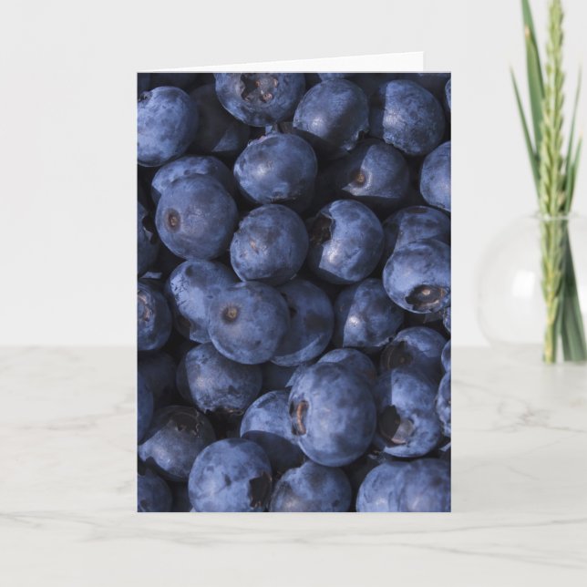 Blueberries! Card (Front)
