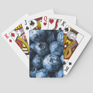 Blueberries Fruit Playing Cards