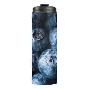 Blueberries Fruit Thermal Tumbler