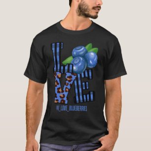 Blueberries Graphics Blueberry   Farmer Blueberry  T-Shirt