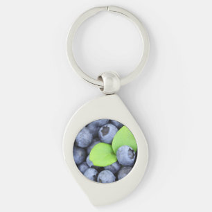 Blueberries Keychain