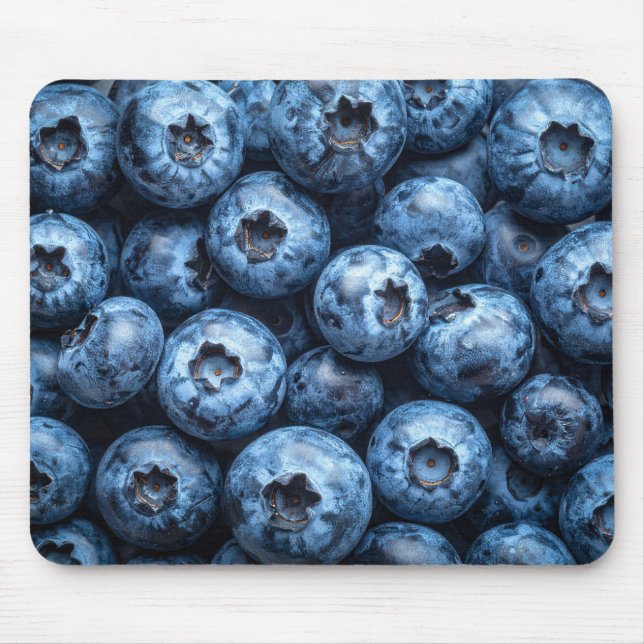 blueberries mouse pad (Front)