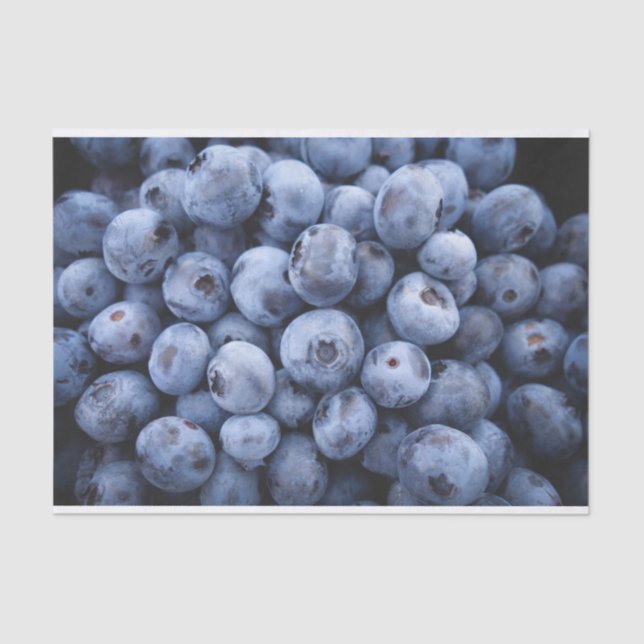 Blueberries Tissue Paper (Front)