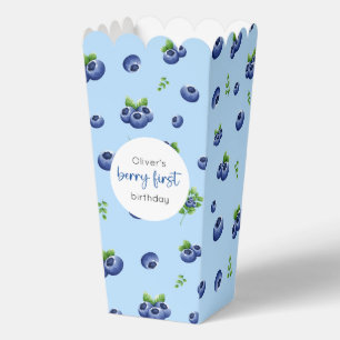 Blueberry 1st Birthday Berry First Favor Box