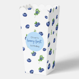 Blueberry 1st Birthday Berry First Favor Box