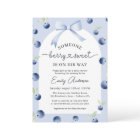 Blueberry Berry Sweet All in One Boy Baby Shower