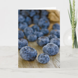 Blueberry Birthday  Card