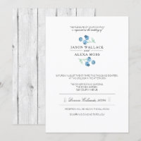 Blueberry Bliss | Elegant Wedding