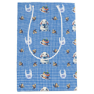 Blueberry Bunny’s First Birthday Bash! Medium Gift Bag