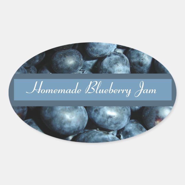 Blueberry Canning Label (Front)