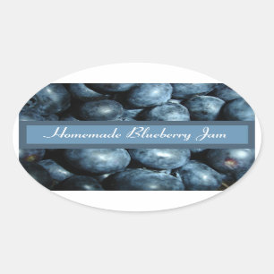 Blueberry Canning Label