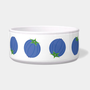 Blueberry Ceramic Pet Bowl (2 Sizes)