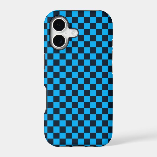 Blueberry chequered pattern (Back)
