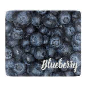 Blueberry Close Up Detail for Vegans Cutting Board