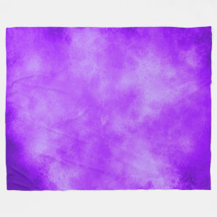 Blueberry Clouds Fleece Blanket
