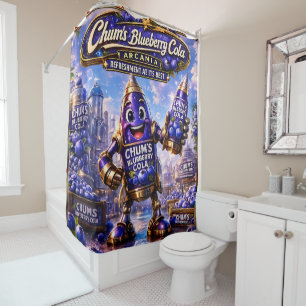 Blueberry cola bathroom/chums, blueberry accessori