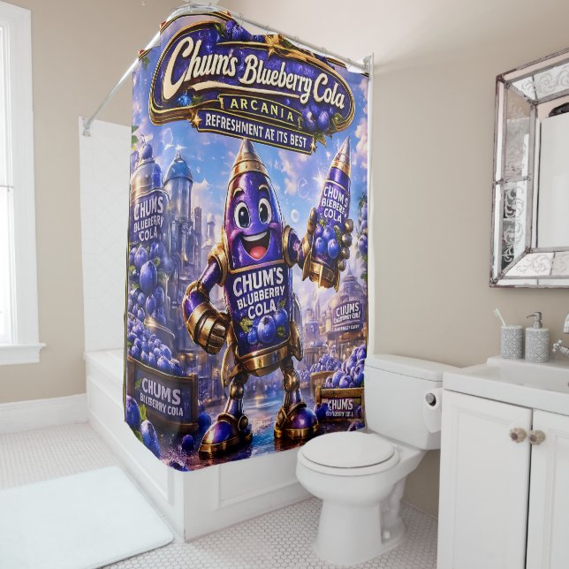 Blueberry cola bathroom/chums, blueberry accessori (In Situ)