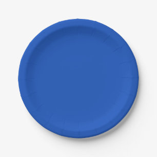 Blueberry-Coloured Paper Plates