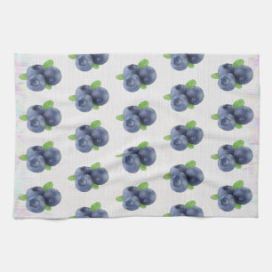 blueberry dishcloth kitchen towel