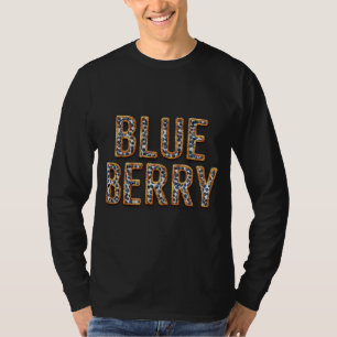 Blueberry Funny Blue Berry Bake Fruit Pastry Chef T-Shirt