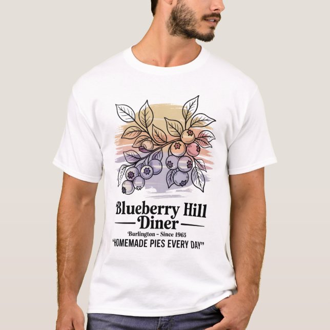 Blueberry Hill Diner T-Shirt (Front)