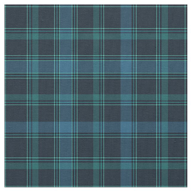 Blueberry Hill Large Plaid Fabric (Close Up)