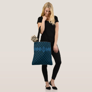 Blueberry Hill Plaid Tote Bag