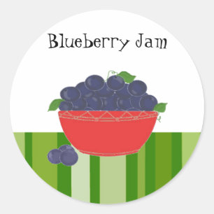 Blueberry Jam Stickers