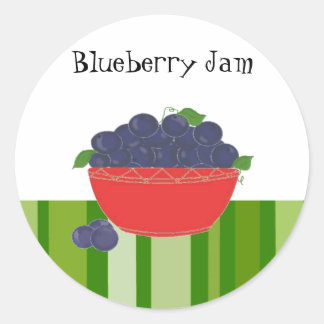 Blueberry Jam Stickers