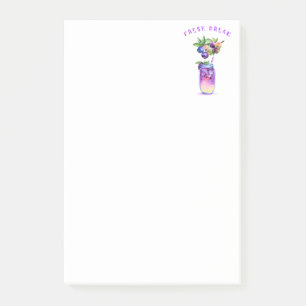 Blueberry Juice Cool Drink Post-it Notes