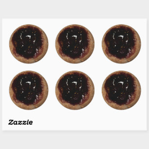 Blueberry Kolache stickers