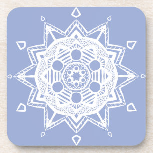 Blueberry Mandala Coaster