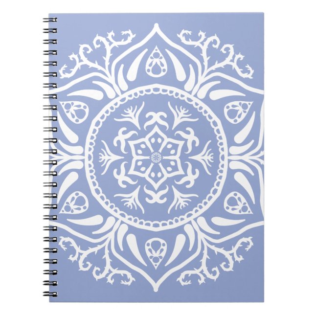 Blueberry Mandala Notebook (Front)