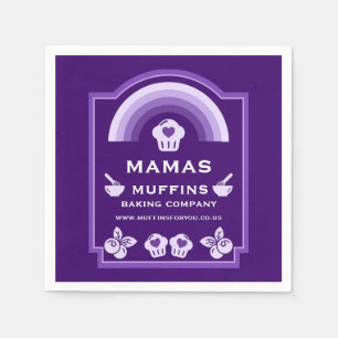 Blueberry Muffin Baker Napkin