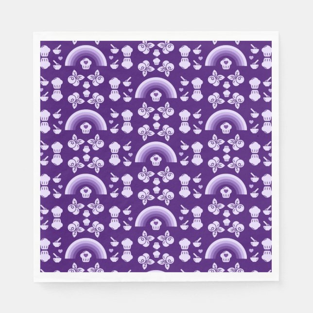 Blueberry Muffin Baker Napkin (Front)