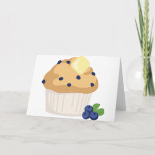Blueberry Muffin Card