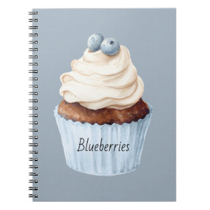 Blueberry Muffin Notebook