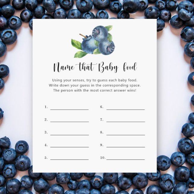 Blueberry - Name that baby Food shower game (Creator Uploaded)
