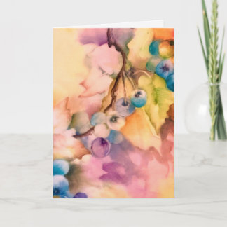 Blueberry Note Cards (bulk-friendly)