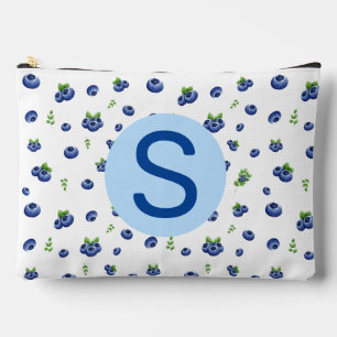 Blueberry Pattern Accessory Pouch
