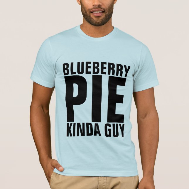 BLUEBERRY PIE GUY MEN'S T-SHIRTS (Front)